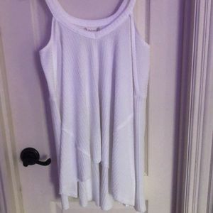 long sleeve with shoulder cut out top